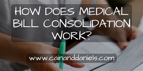 How Does Medical Bill Consolidation Work? | by Cain & Daniels, Inc ...