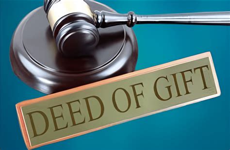 DEED OF GIFT - Legal Vidhiya