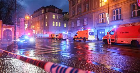 Prague shooting witnesses describe frantic scene and hearing ‘bangs’ at ...