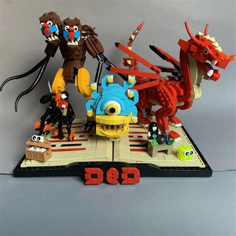 LEGO IDEAS - Blog - Fan Vote Open! - 50 YEARS OF DUNGEONS & DRAGONS!