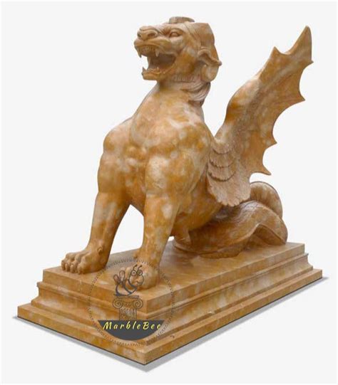 Greek Myth Creature Large Garden Sculpture – Marblebee