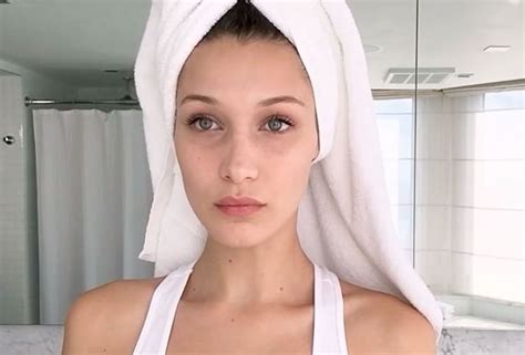 Bella Hadid Has Just Filmed Her First Makeup Tutorial | BEAUTY/crew