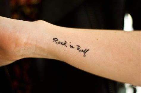 rock n roll tattoo - Google Search | Rock and roll tattoo, Music ...