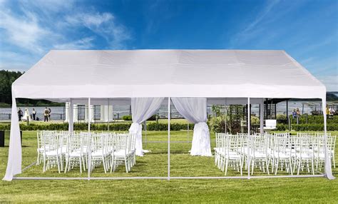 Buy YITAHOME 20x40 ft Outdoor Heavy Duty Party Tent Wedding Event Shelters Upgraded Galvanized ...