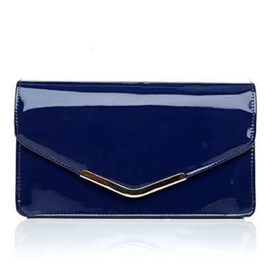 Navy Blue Leather Clutch Bag Uk | semashow.com