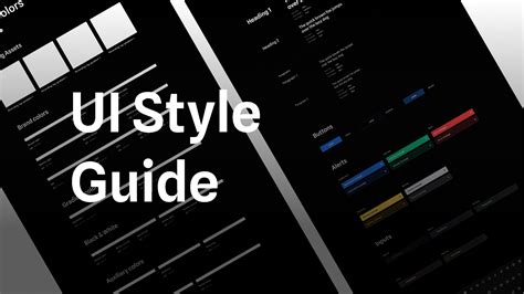 UI Styles Guide - Auto Layout | Figma