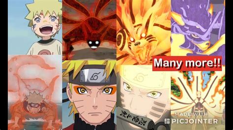 Naruto All Tailed Forms