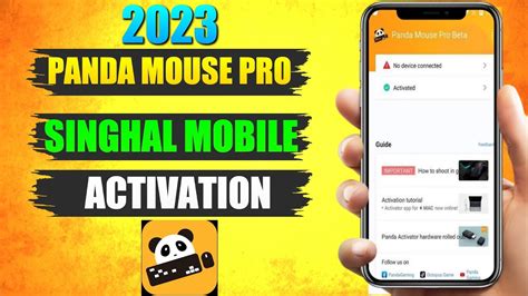 Panda Mouse Pro Activation with single Mobile in 2023 | panda mouse pro single phone activate ...