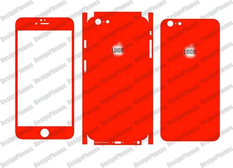 IPhone 6-6s Plus Skin Cut Template File for Vinyl Cutting vector Template - Etsy