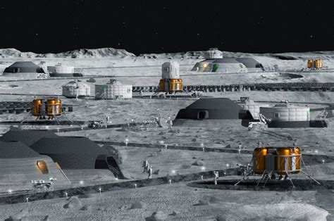 Inflatable Moon habitat complete with minilab and living space for two astronauts is ready for ...