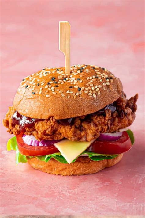 Crispy Chicken Burgers - The Scran Line