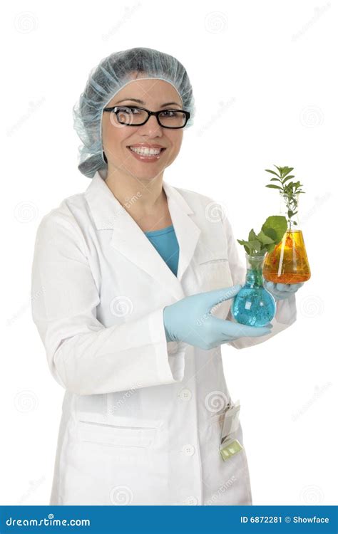 Scientist Cultivating Plants Stock Image - Image of mypeopleatwork, plants: 6872281