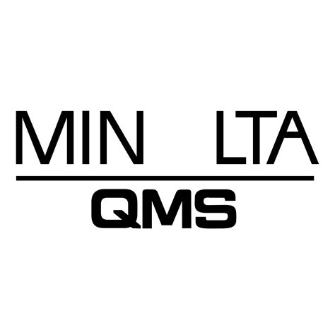 Minolta QMS Logo PNG Transparent & SVG Vector - Freebie Supply