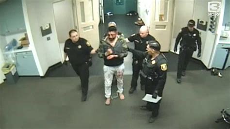 VIDEO: Man leaves San Joaquin County jail cell severely beaten