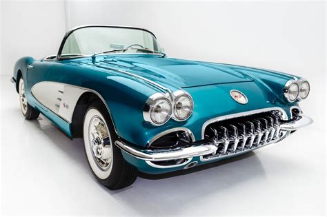 Regal Turquoise 1958 Chevrolet Corvette