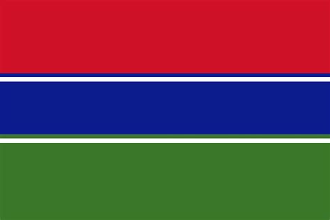 NATIONAL FLAG OF GAMBIA | The Flagman