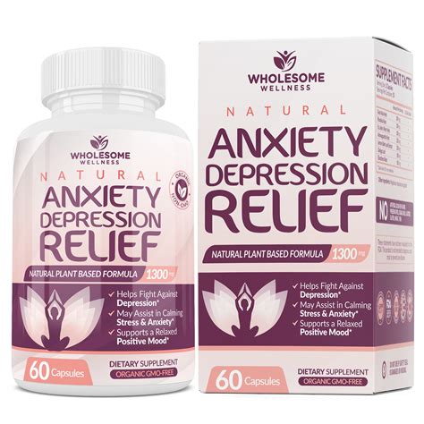 Natural Anxiety Relief & Depression - Wholesome Wellness