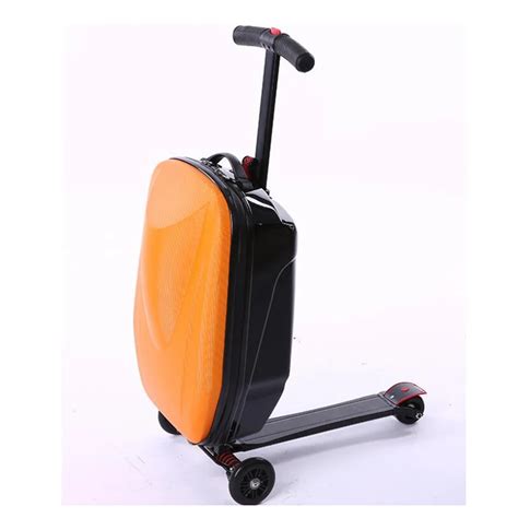 TRAVEL TALE adults scooter luggage trolley case travel suitcase for ...