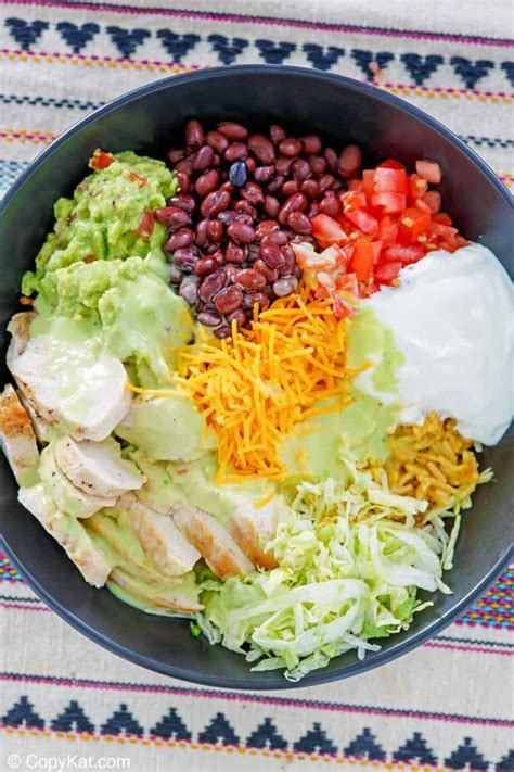 Taco Bell Power Bowl - CopyKat Recipes