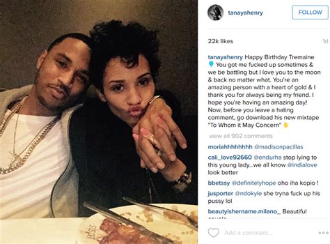 Trey Songz longtime girlfriend shares sexy photos online