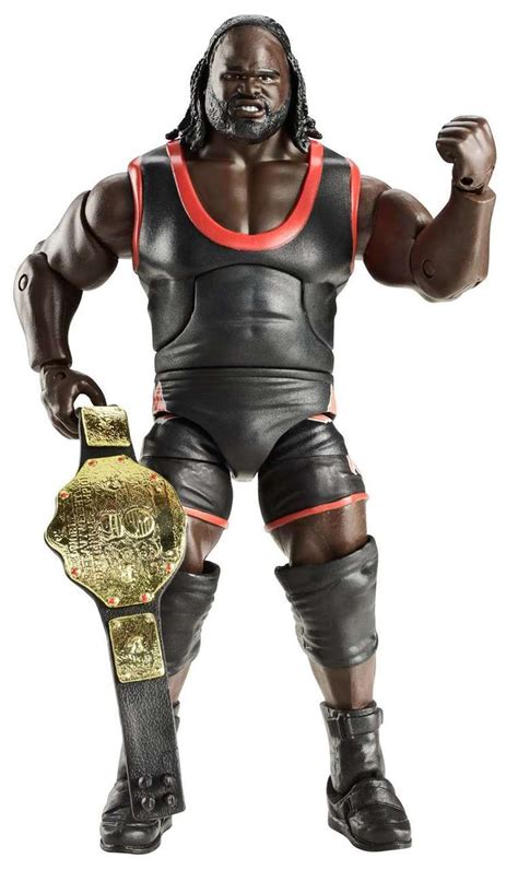 WWE Wrestling Elite Collection Series 15 Mark Henry Action Figure World Heavyweight Championship ...