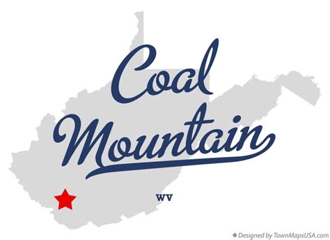 Map of Coal Mountain, WV, West Virginia