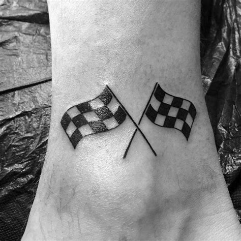 40 Checkered Flag Tattoo Ideas For Men - Racing Designs | Tattoos with meaning, Tattoos for guys ...