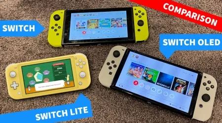 Nintendo Switch OLED vs Switch vs Switch Lite: Parent's Guide