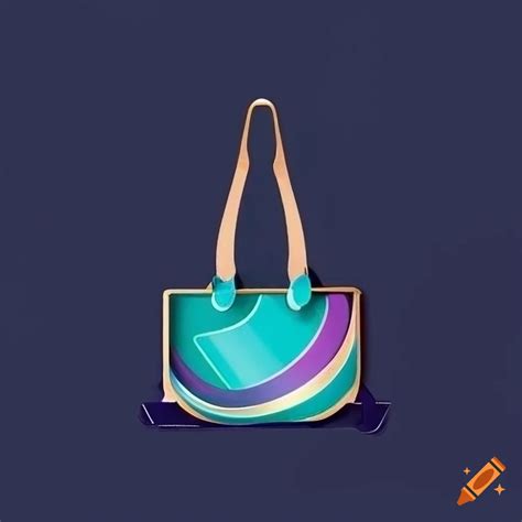 Luxury bag logo design on Craiyon