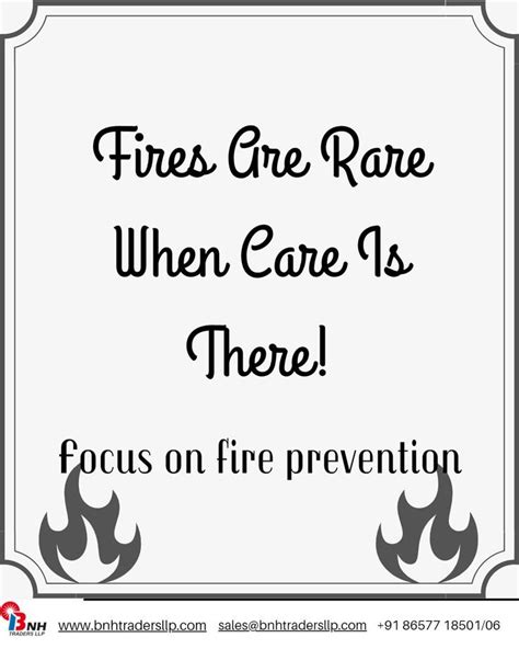 Fire Safety Quotes | Safety quotes, Fire safety, Fire prevention