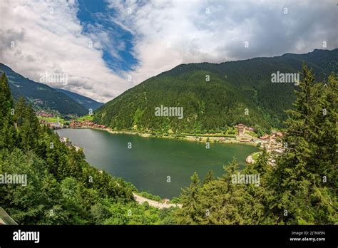 uzungol "the tall lake " in turkey Stock Photo - Alamy