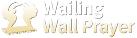 Wailing Wall Prayer - Home