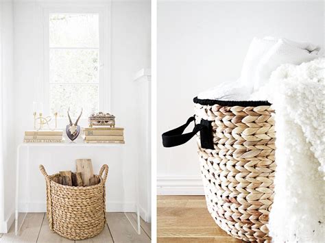 White Console Table With Baskets - Ideas on Foter