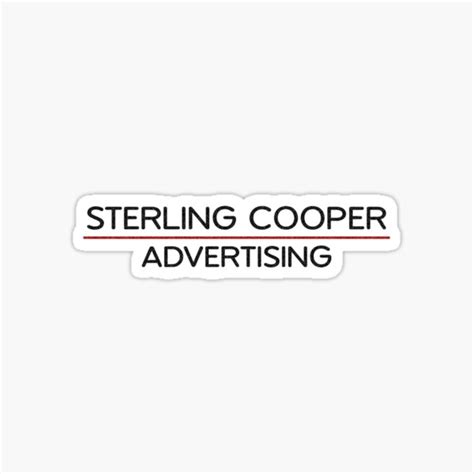 "Sterling Cooper Advertising Agency Logo" Sticker for Sale by Joe-Simpson | Redbubble