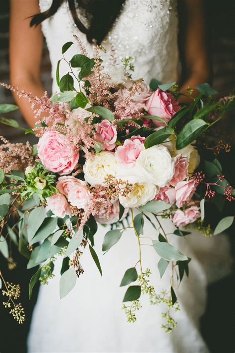 Pink and White Romantic Bouquet