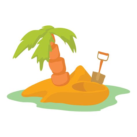 Pirate island icon, cartoon style 15041412 Vector Art at Vecteezy