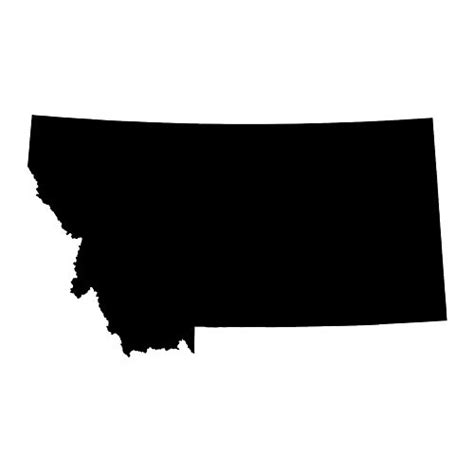 Montana State Outline - ClipArt Best