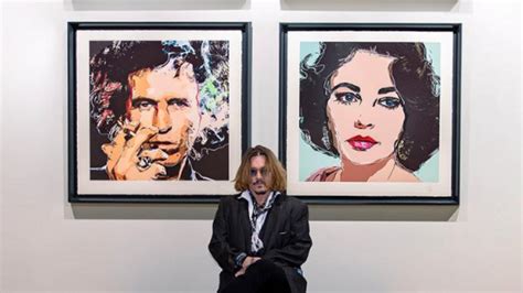 Johnny Depp's debut Art Collection makes £3m within hours - The Artiscape