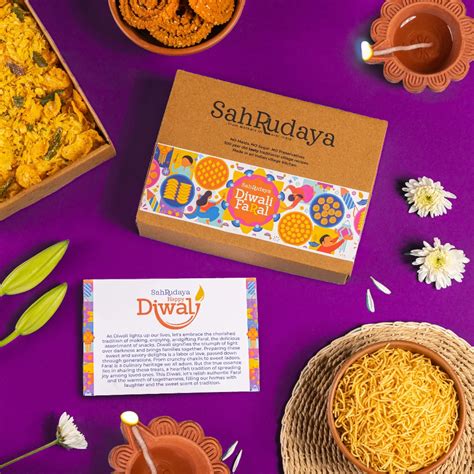" Maida & Sugar-Free Diwali Faral Gift Box" - Sahrudaya