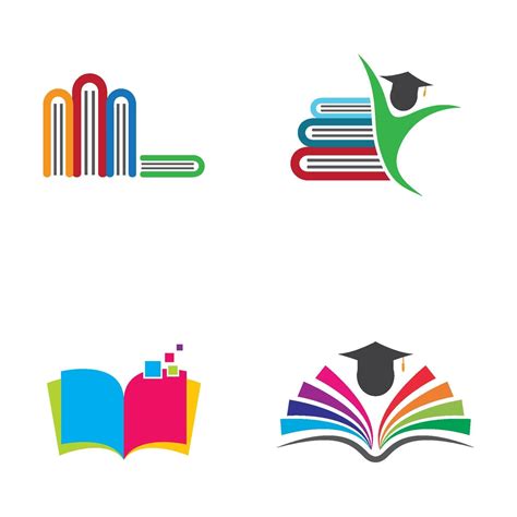 Book logo images set 2085010 Vector Art at Vecteezy