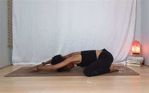 13 Child's Pose Variations For More Comfort, A Deeper Stretch, & Creative Flows