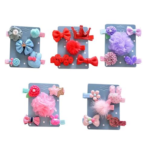 1 Piece =5 pieces new accessories for kids hairpins Barrettes baby ...