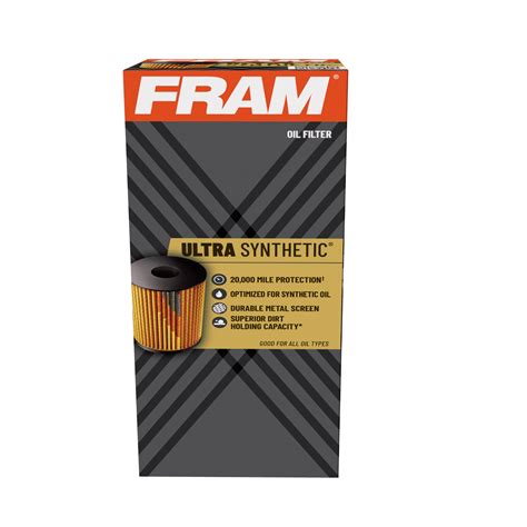 FRAM Ultra Synthetic Oil Filter XG10415 - Walmart.com - Walmart.com