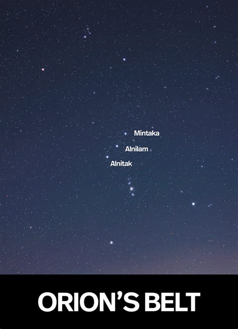 Orion's Belt | 3 Bright Stars in Orion | Pictures, Location, and Facts