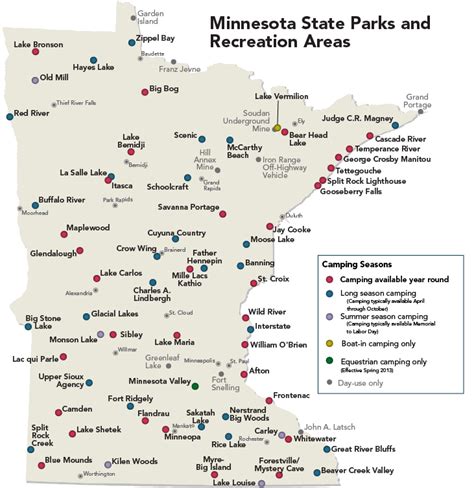 Mn State Parks Map