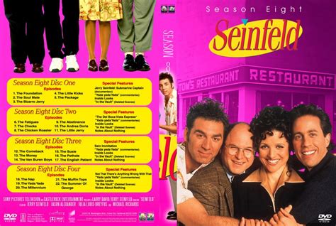 Seinfeld Season 8 - TV DVD Custom Covers - 731seinfeld 8 :: DVD Covers