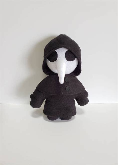 SCP 049 Plush Plague Doctor Containment Breach | Etsy