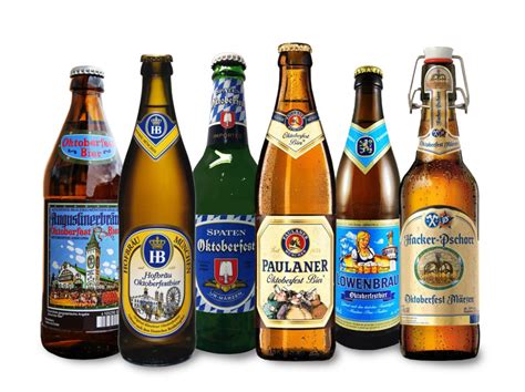 The Genuine Beers of Munich, Germany During Oktoberfest