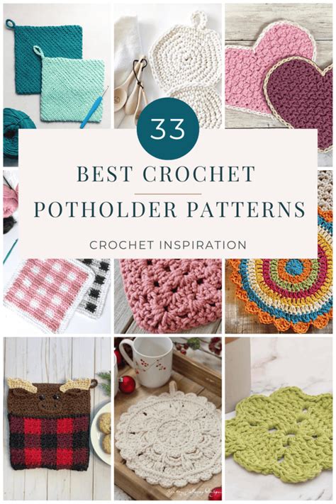 33 Of The Best Crochet Pot Holder Patterns Ever - Briana K Designs