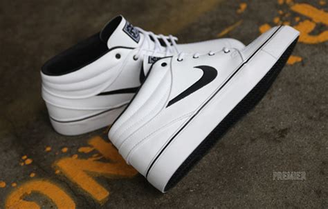 Nike SB Zoom Stefan Janoski Mid QS - White - Black | Available ...